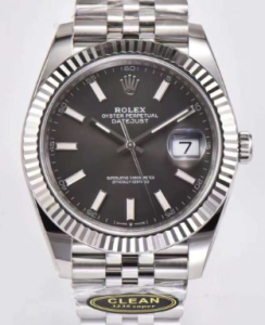 腕表揭秘：C廠勞力士日志41mm，灰色高級之選，如何一眼辨別真偽？